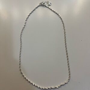 Evry Jewels Silver Necklace